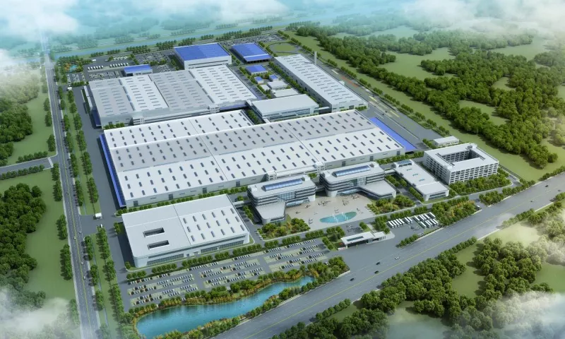 Loji Keluli Prefab EHSS untuk Taman Perindustrian Auto