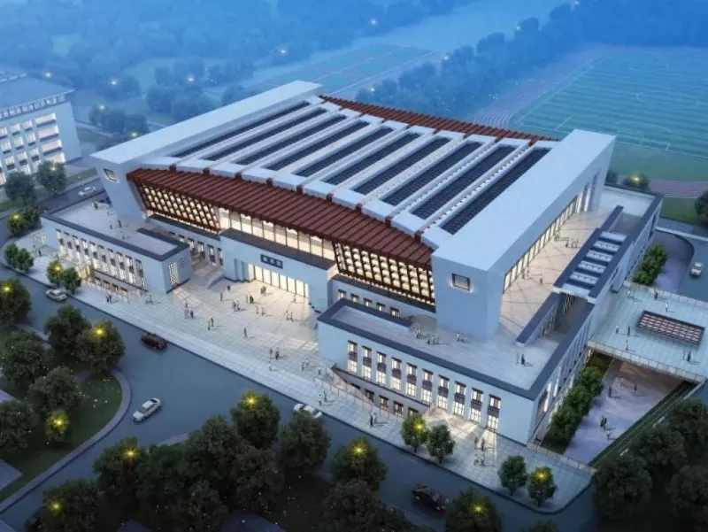 Reka Bentuk Pembinaan Keluli Stadium Prefab