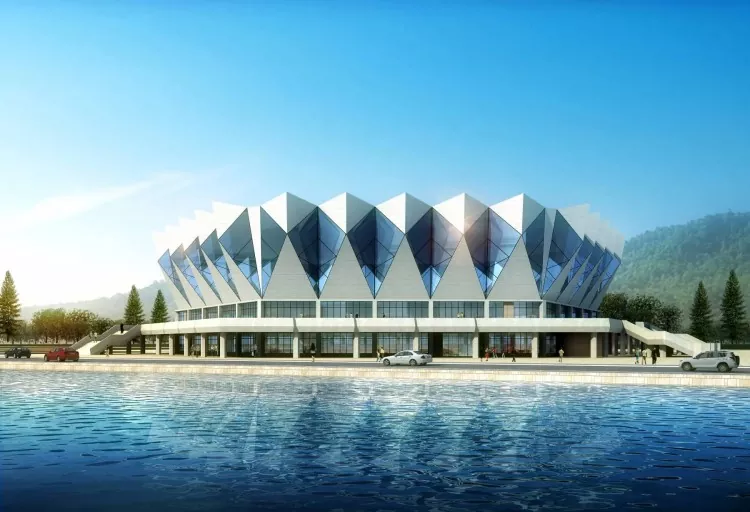 Stadium Pembinaan Keluli Bentuk Rekaan