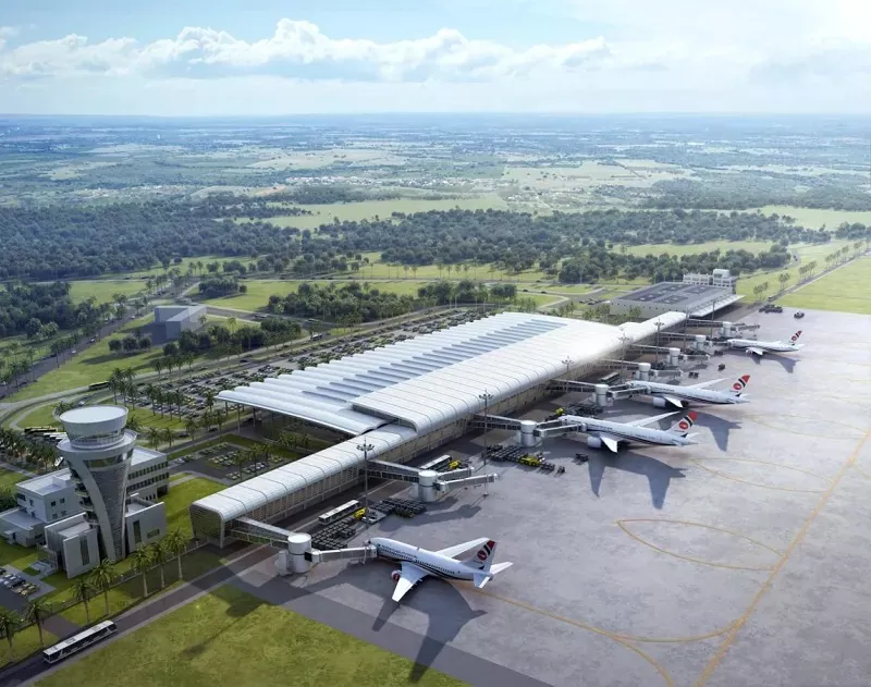 Terminal Struktur Keluli Modular yang menjimatkan