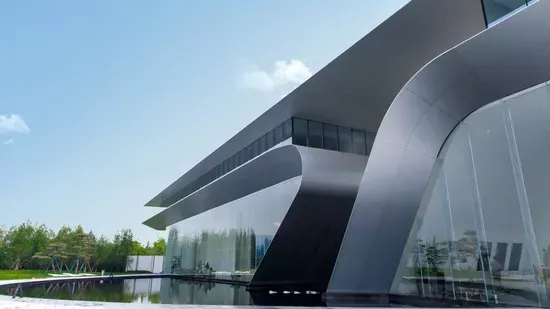 Dewan Pameran Rangka Keluli Standard EU