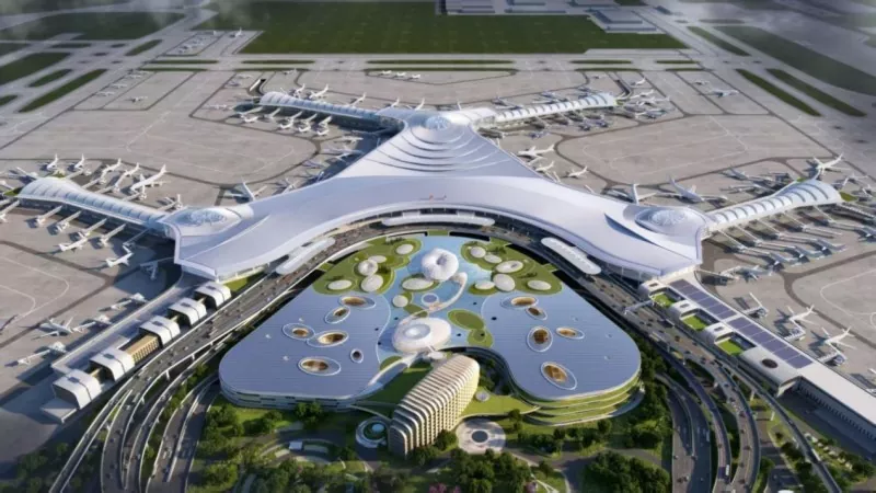 Bangunan Terminal Pasang Siap Hijau