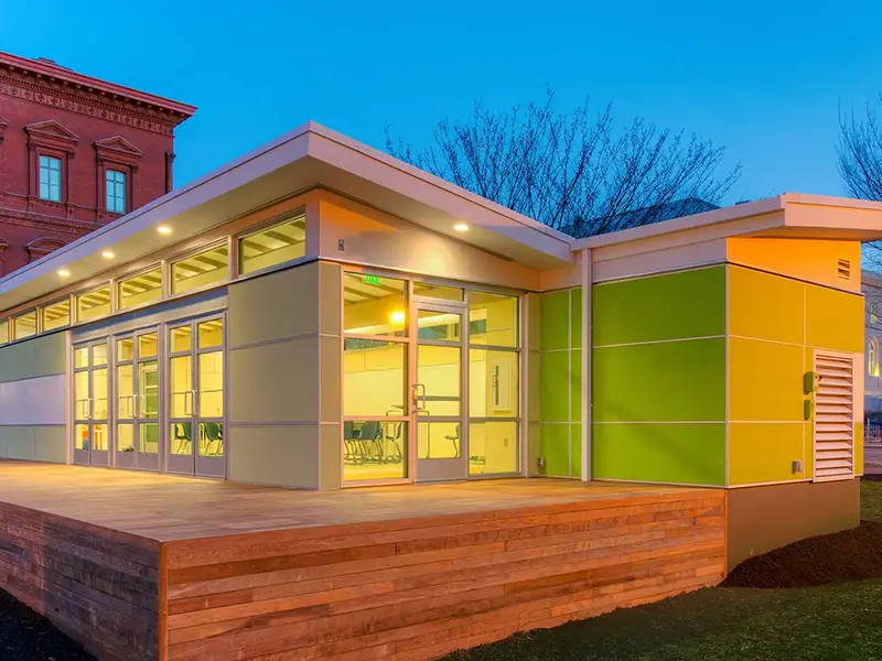 Bangunan Sekolah Keluli Modular