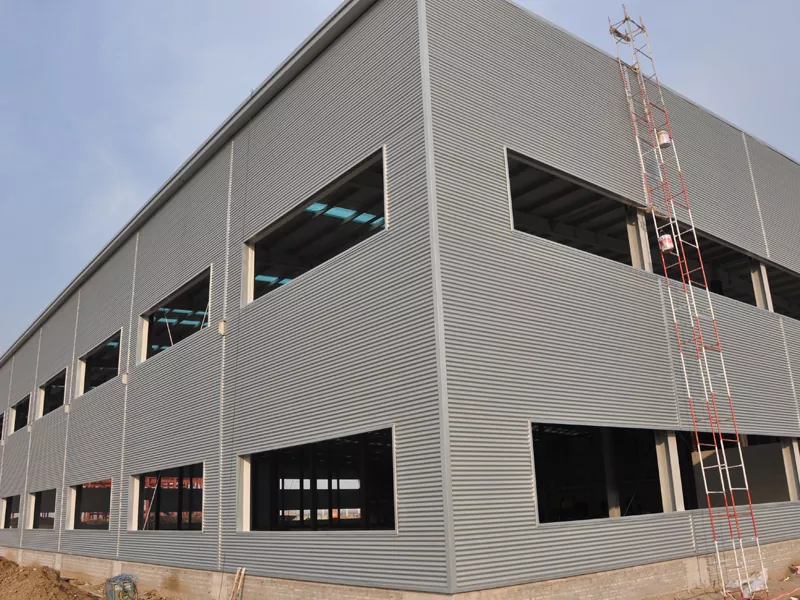 Bangunan Gudang Logam Prefab