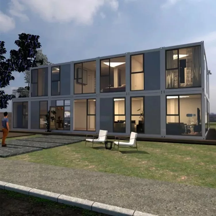 Rumah Keluli Bersepadu kontena pasang siap