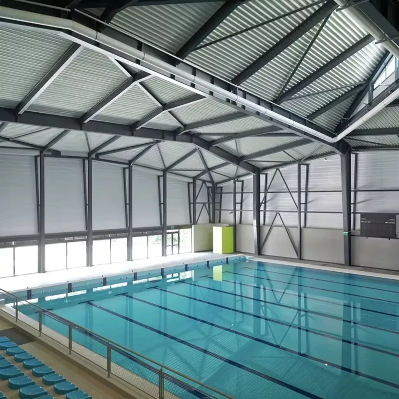 Dewan Sukan Keluli Cepat pasang siap