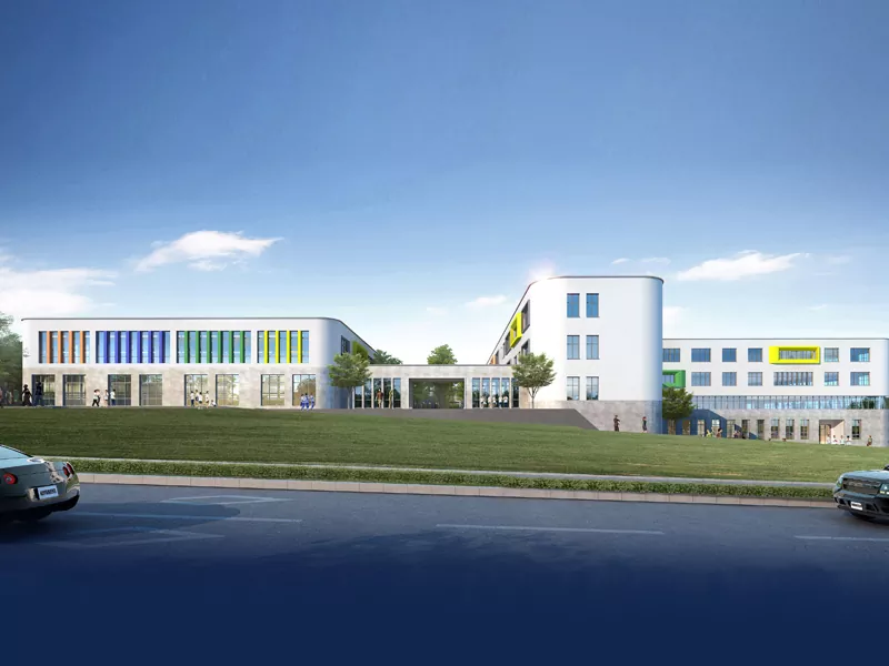 Bangunan Sekolah Struktur Keluli Prefabricated