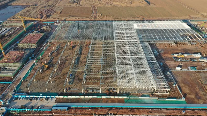 Pembinaan Pusat Pengedaran Steel Express