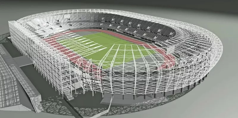 Stadium Terbuka Struktur Keluli