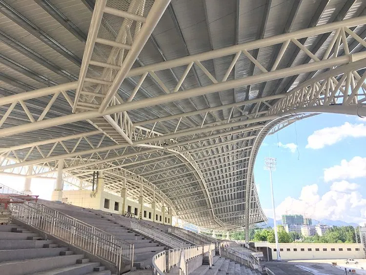 Bangunan Stand Stadium Struktur Keluli