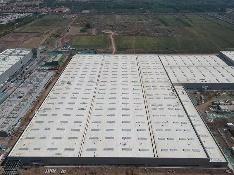 Struktur Keluli Bengkel Gudang Keluli